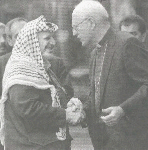 Rev Carey & Yasser Arafat